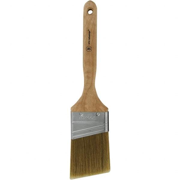 Wooster Brush - 2-1/2" Angled Hog Sash Brush - 2-15/16" Bristle Length, 7-1/8" Plastic Fluted Handle - A1 Tooling