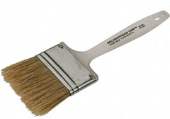 Wooster Brush - 2-1/2" Flat Hog Chip Brush - 1-11/16" Bristle Length, 5" Plastic Beavertail Handle - A1 Tooling