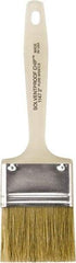 Wooster Brush - 2" Flat Hog Chip Brush - 1-11/16" Bristle Length, 4-7/8" Plastic Beavertail Handle - A1 Tooling