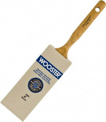 Wooster Brush - 2" Flat Hog Varnish Brush - 2-7/16" Bristle Length, 6-1/4" Maple Dowel Handle - A1 Tooling