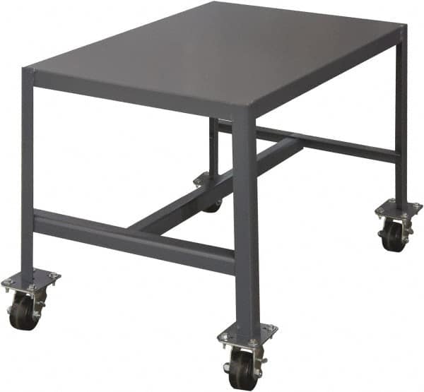 Durham - Mobile Work Bench - Steel, Gray, 36" Long x 24" Deep x 24" High - A1 Tooling