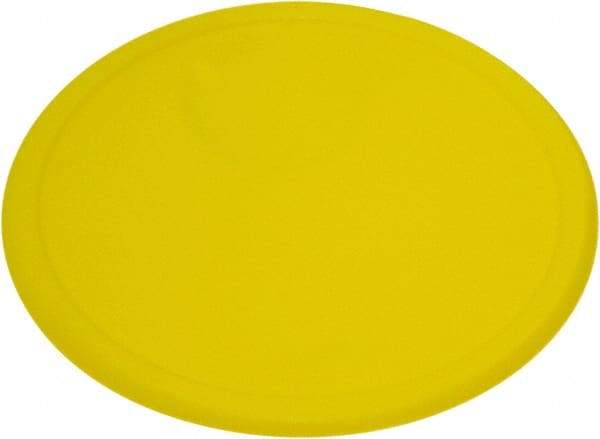 Rubbermaid - 10.3" Wide, Round Polyethylene Lid - Use with FG572300, FG572324, FG572400, FG572424 - A1 Tooling