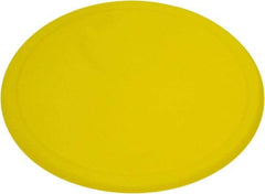 Rubbermaid - 10.3" Wide, Round Polyethylene Lid - Use with FG572300, FG572324, FG572400, FG572424 - A1 Tooling