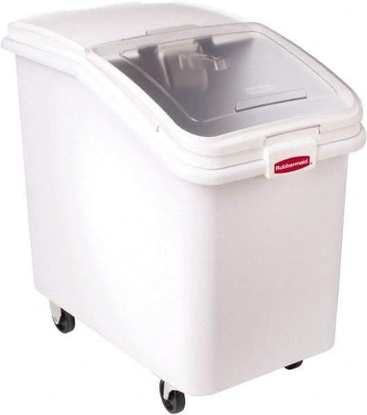 Rubbermaid - Rectangular, White Polypropylene Food Bin - 28" High x 18" Wide x 29.8" Long - A1 Tooling