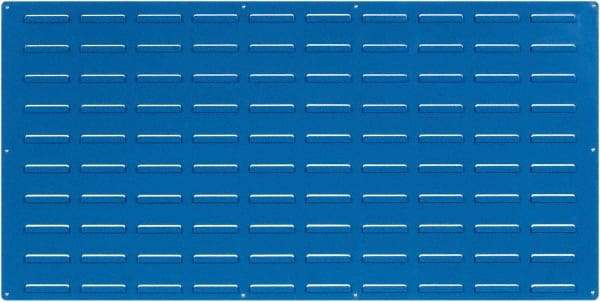 Triton - 48" Wide x 24" High, Blue Louvered Bin Panel - Use with LocBin - A1 Tooling