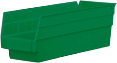 Akro-Mils - 11-5/8" Deep, Green Hopper Shelf Bin - 4" High x 4-1/8" Wide x 11-5/8" Long - A1 Tooling