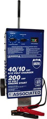 Associated Equipment - 6/12 Volt Automatic Charger - 40 Amps/10 Amps, 200 Starter Amps - A1 Tooling