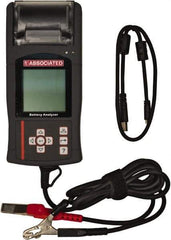 Associated Equipment - 12 Volt Battery Tester with Case & Manual - 100 to 1,700 CCA Range, 5' Cable - A1 Tooling