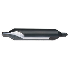 ‎#5 × 2-3/4″ OAL 60 Degree Carbide Plain Center Drill Bright - Exact Industrial Supply