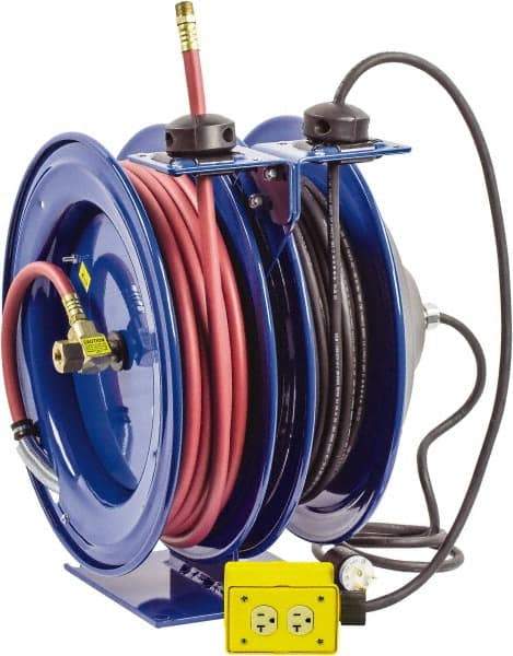 CoxReels - 50' Spring Retractable Hose Reel - 300 psi, Hose Included - A1 Tooling