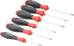 Wiha - 6 Piece Torx Screwdriver Set - Bit Sizes: Torx T8, T10, T15, T20, T25 & T30 - A1 Tooling