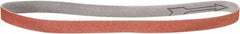 DeWALT - 3/4" Wide x 18" OAL, 120 Grit, Aluminum Oxide Abrasive Belt - Aluminum Oxide, Fine, Coated, Cloth Backing, Dry - A1 Tooling