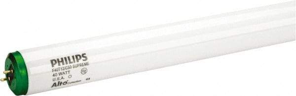 Philips - 40 Watt Fluorescent Tubular Medium Bi-Pin Lamp - 5,100°K Color Temp, 2,500 Lumens, T12, 24,000 hr Avg Life - A1 Tooling