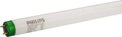 Philips - 32 Watt Fluorescent Tubular Medium Bi-Pin Lamp - 5,000°K Color Temp, 2,950 Lumens, T8, 24,000 hr Avg Life - A1 Tooling