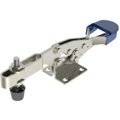 760 lbs Capacity - T-Handle - Adjustable U-Bar - Horizontal with Additional Locking Mechanism - Hold Down Action Toggle Clamp