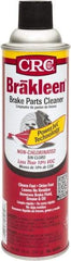 CRC - Low VOC Nonchlorinated Brake Parts Cleaner - 20 oz Aerosol Can, -100° F Freezing Point - A1 Tooling