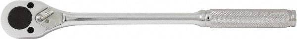 Paramount - 3/8" Drive Pear Head Standard Ratchet - Chrome Finish, 11" OAL, 24 Gear Teeth, Standard Head - A1 Tooling