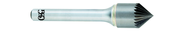 1/2" Size - 1/4" Shank - 82° Single Flute Countersink - A1 Tooling