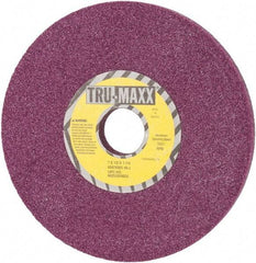 Tru-Maxx - 7" Diam x 1-1/4" Hole x 1/2" Thick, J Hardness, 46 Grit Surface Grinding Wheel - Aluminum Oxide, Type 1, Coarse Grade, Vitrified Bond, No Recess - A1 Tooling