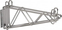 Value Collection - 2-1/2" Wide, 9" High, Open Shelving Mid Wall Bracket - 18" Deep, Use with NuLine Units - A1 Tooling