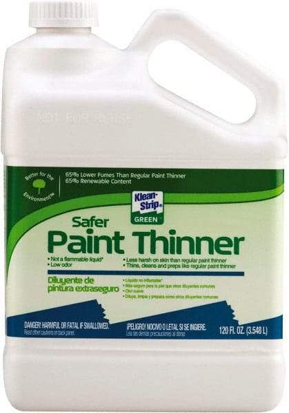 Klean-Strip - 1 Gal Paint Thinner - 276 gL VOC Content, Comes in Plastic Can - A1 Tooling