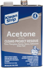 Klean-Strip - 1 Gal Acetone - Comes in Metal Can - A1 Tooling