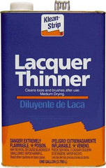 Klean-Strip - 1 Gal Lacquer Thinner SCAQMD - 24 gL VOC Content, Comes in Metal Can - A1 Tooling