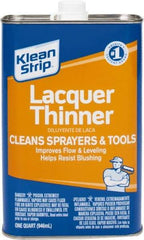 Klean-Strip - 1 Qt Lacquer Thinner - 590 gL VOC Content, Comes in Metal Can - A1 Tooling