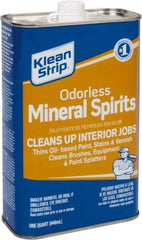 Klean-Strip - 1 Qt Mineral Spirits - 815 gL VOC Content, Comes in Metal Can - A1 Tooling