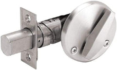 Falcon - 1-3/8 to 1-3/4" Door Thickness, Satin Chrome Finish, Keyless / Outside Rose Deadbolt - A1 Tooling