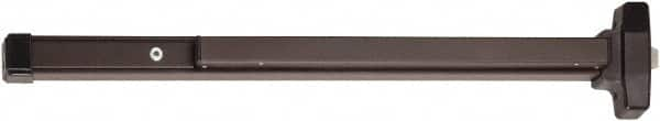 Falcon - 29-1/4 to 36" Wide Door Range, Duranodic Bronze Finish Medium Duty Rim Push Bar - 2-1/2 Projection - A1 Tooling