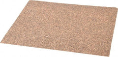 Norton - 36 Grit, Aluminum Oxide Sanding Sheet - 11" Long x 9" Wide, Very Coarse Grade, D Weighted Paper Backing - A1 Tooling