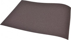 Made in USA - 120 Grit, Aluminum Oxide Sanding Sheet - 11" Long x 9" Wide, Fine Grade, J Weighted Cloth Backing - A1 Tooling