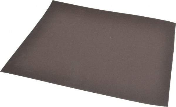 Made in USA - 320 Grit, Aluminum Oxide Sanding Sheet - 11" Long x 9" Wide, Extra Fine Grade, J Weighted Cloth Backing - A1 Tooling