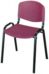 Safco - Burgundy Stackinging Chair - 21 Inch Wide x 18 Inch Deep x 7 Inch High - A1 Tooling