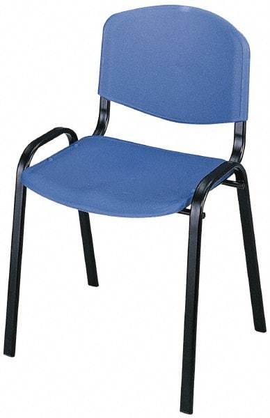 Safco - Blue Stackinging Chair - 21 Inch Wide x 18 Inch Deep x 7 Inch High - A1 Tooling