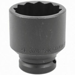 SK - Impact Socket - 3/4"DR 12PT 1-3/4" THIN WALL IMPACT SOCKET - A1 Tooling