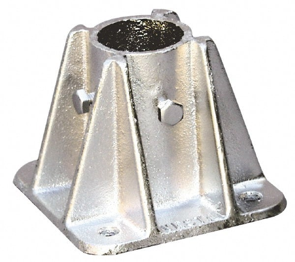 Vestil - Rail Mount Kits & Parts Type: Single Socket Floor Mount Mounting Plate Width (Inch): 5 - A1 Tooling