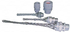 Woodhead Electrical - 20.83 to 25.4mm Capacity, Safeway, Straight Strain Relief Cord Grip - 8-1/2" Long, Aluminum - A1 Tooling