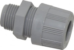 Woodhead Electrical - 7.93 to 9.53mm Capacity, Liquidtight, Straight Strain Relief Cord Grip - 1/2 NPT Thread, Nylon - A1 Tooling