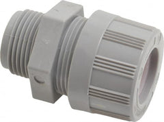 Woodhead Electrical - 4.75 to 6.35mm Capacity, Liquidtight, Straight Strain Relief Cord Grip - 3/4 NPT Thread, Nylon - A1 Tooling