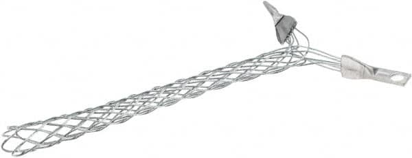 Woodhead Electrical - 17.78 to 21.59mm Capacity, Safeway, Straight Strain Relief Cord Grip - 8-1/2" Long, Aluminum - A1 Tooling