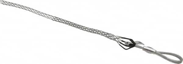 Woodhead Electrical - Flexible Eye, Closed Mesh, Steel Wire Pulling Grip - 14" Mesh, 1/2 to 0.74" Cable Diam - A1 Tooling