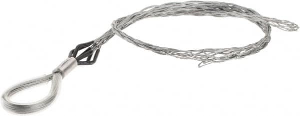 Woodhead Electrical - Flexible Eye, Closed Mesh, Steel Wire Pulling Grip - 26" Mesh, 1-1/2 to 1.99" Cable Diam - A1 Tooling