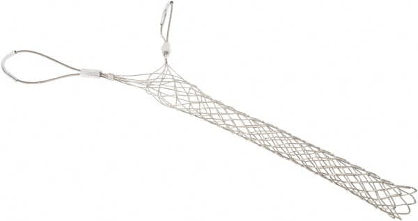 Woodhead Electrical - Double Eye, Closed Mesh, Bronze Wire Pulling Grip - 20" Mesh, 1-3/4 to 1.99" Cable Diam - A1 Tooling