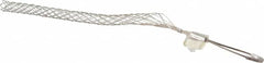 Woodhead Electrical - 1 to 1.24 Inch Cable Diameter, Tinned Bronze, Offset Loop Support Grip - 22 Inch Long, 1,680 Lb. Breaking Strength, 15 Inch Mesh Length - A1 Tooling