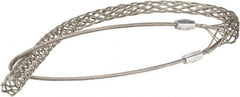 Woodhead Electrical - 1 to 1.24 Inch Cable Diameter, Tinned Bronze, Single Loop Support Grip - 39 Inch Long, 4,720 Lb. Breaking Strength, 29 Inch Mesh Length - A1 Tooling