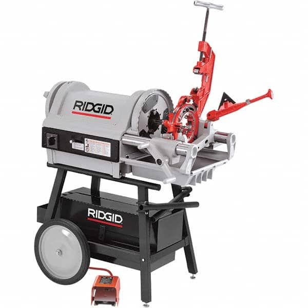 Ridgid - Pipe Threading Machines Maximum Pipe Size Capacity (mm): 100.00 Maximum Pipe Size Capacity (Inch): 4 - A1 Tooling