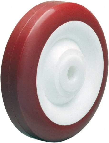 Hamilton - 5 Inch Diameter x 1-3/8 Inch Wide, Polyurethane on Polypropylene Caster Wheel - 450 Lb. Capacity, 1-9/16 Inch Hub Length, 1/2 Inch Axle Diameter, Stainless Steel Ball Bearing - A1 Tooling