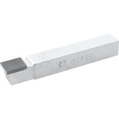 ‎C8 370E (C-5) Grade Brazed Tool Bit - 1/2 × 1/2 × 3-1/2″ OAL - Morse Cutting Tools List #4130 Series/List #4130 - A1 Tooling